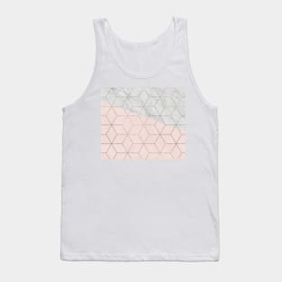 Florence dreams - marble geometric Tank Top